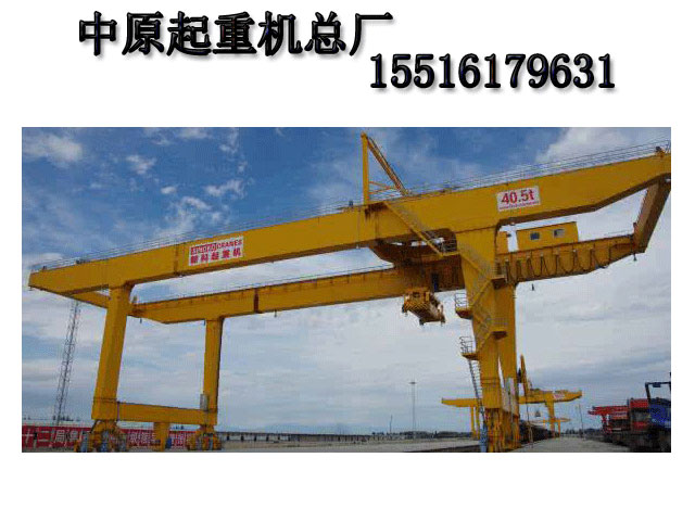 广东江门集装箱龙门吊厂家50吨龙门吊项目上门回访服务